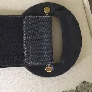 Mark Cross | Accessories | Vintage Mark Cross Leather Cinch  display picture 2